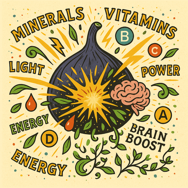 The Black Mission Fig: A True Superfood? A Nutritional and Comparative Analysis